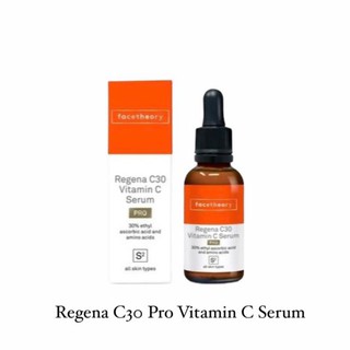 🇬🇧✈️Facetheory Regena C30 Vitamin C Serum S2 Pro [🔔Pre-Order]