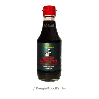 ซอสเทริยากิ ออร์แกนิค 200 มล. ตราพีบี ฟาร์ม | Organic Teriyaki Sauce  200 ml.  PB FARM  ซอสไก่ย่าง ซอสญี่ปุ่น ซอสแซลม่อน