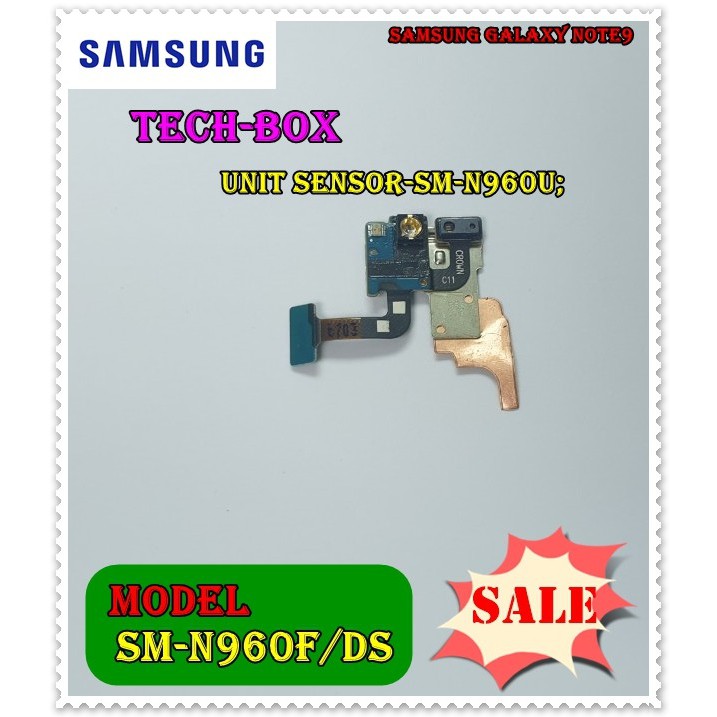 อะไหล่ของแท้/อะไหล่ถอด/เซนเซอร์สแกนลายนิ้วมือซัมซุง/GH59-14923A/UNIT SENSOR-SM-N960/SAMSUNG/Samsung Galaxy Note9