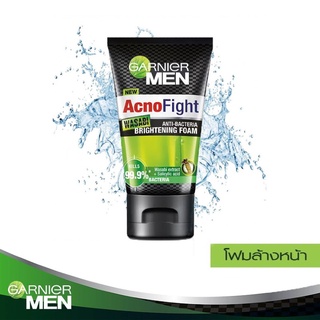 [พร้อมส่ง] Garnier Acno Fight Wasabi Foam 100 ml