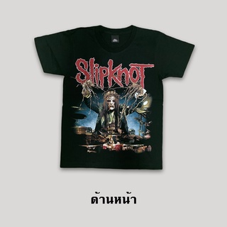 เสื้อยืดแขนสั้นวงร็อค (Slipknot)