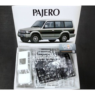 AOSHIMA 1/24 MITSUBISHI V43W PAJERO SUPER EXCEED 91 (โมเดลรถยนต์ Model DreamCraft)