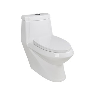 สุขภัณฑ์ 1 ชิ้น MOYA SN-T008 3/6L สีขาว (HTD) 1-PIECE TOILET SN-T008 3/6LITRE WHITE (HTD)