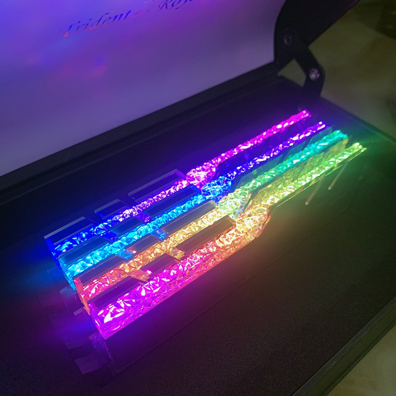 Mod Memory RAM Light Guide Bar DIY Took Kit for G Skill Trident Z RGB Change to Royal Series Band Improve Light Transmittance Pack of 2 