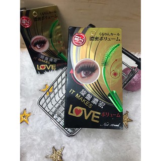 BQ COVER MASCARA มาสคาร่าเขียว บีคิว คอฟเวอร์ มาสคาร่า 10ml