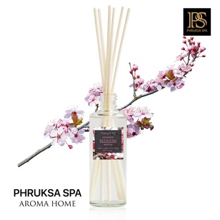 PHRUKSA SPA ก้านไม้หอมปรับอากาศ กลิ่นซากุระ 100 มล. (Reed Diffuser Japanese Blossom)แถมฟรี! ก้านไม้หวาย