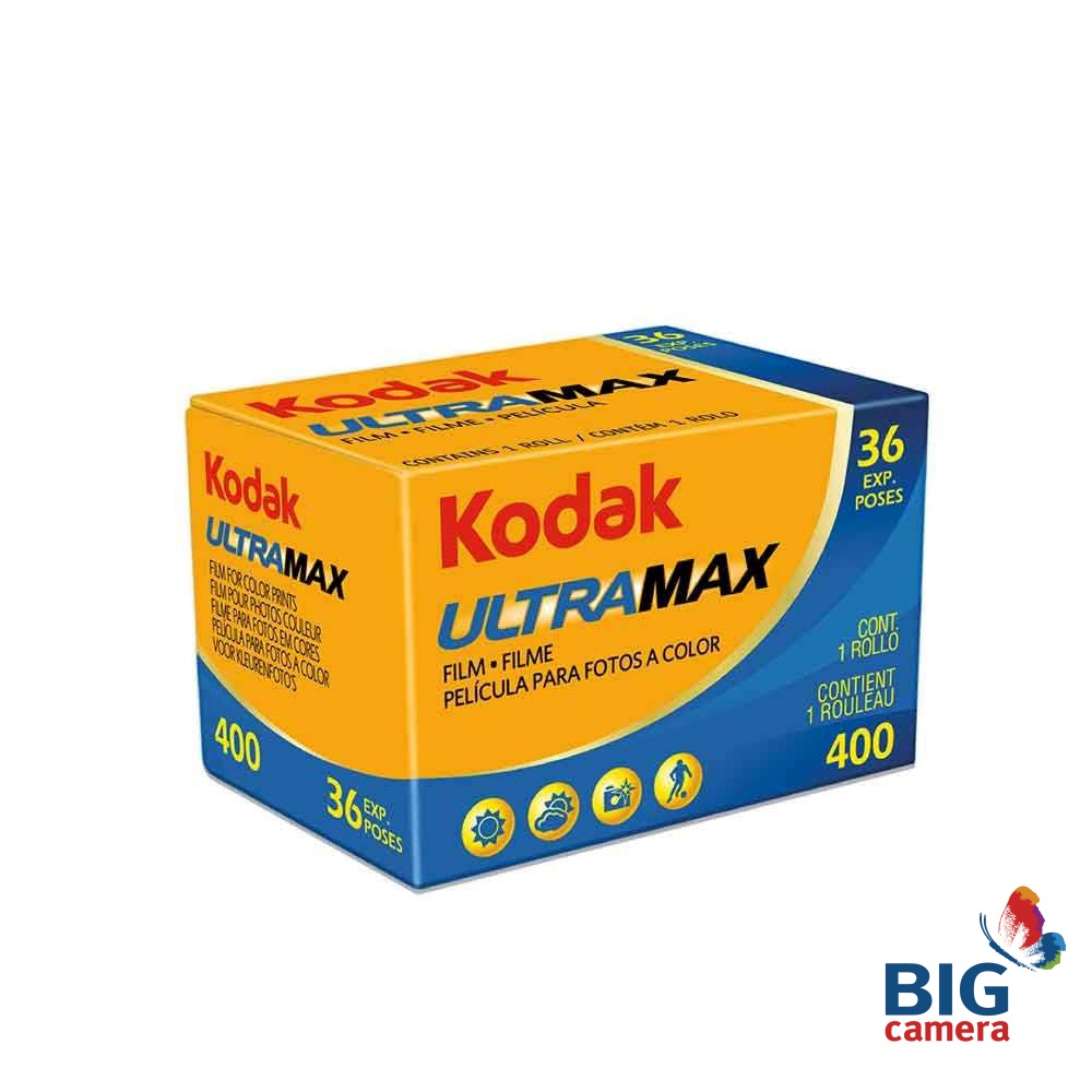 Kodak Film Ultra max 400 36ภาพ 6034060 - ฟิล์มม้วนสี