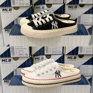 MLB​ play origin mule พร้อมส่ง​ 2สี​ ขาว​ ดำ