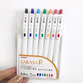 ปากกาเจล Sarasa R 7สี