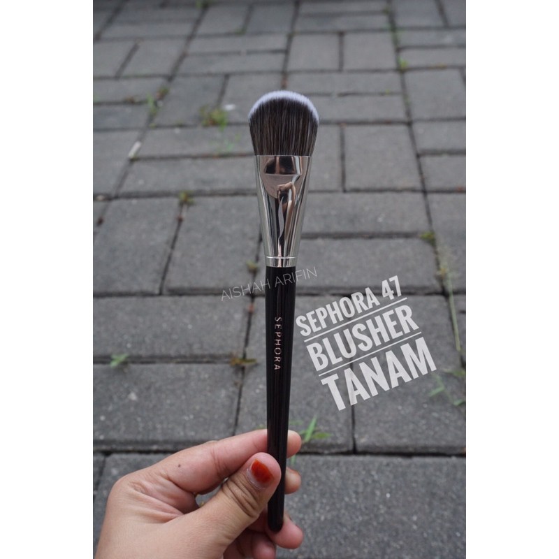 SEPHORA 47 Foundation Brush และน้ํายาบลัชออน