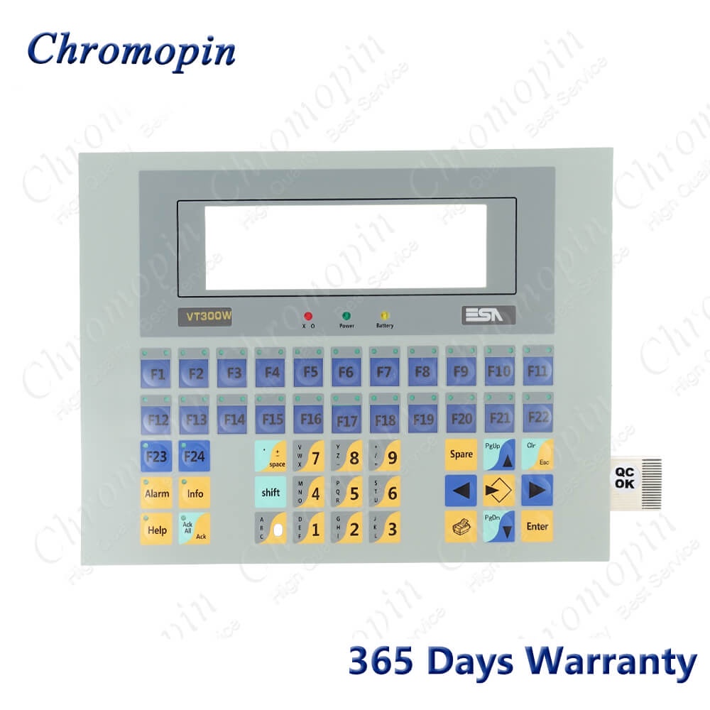 ใหม่ฟิล์มคีย์ VT300WA0000 สวิตช์ปุ่มกดเมมเบรนสําหรับ ESA VT300W000CN VT300WAP000 ESA VT300W แป้นพิมพ