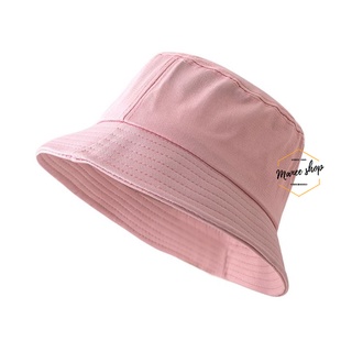 หมวกบักเก็ตน่ารักๆ  ‼️ถูกมาก‼️หมวก Bucket Hat สีดำ พรีเมี่ยม รุ่นผ้าหนาอย่างดี หมวกสวยๆ วินเทจ