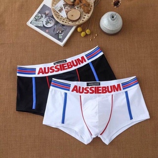 🔥กางเกงในชาย AUSSIEBUM  ขอบสวยๆ สุดเท่ ใส่สบาย เนื้อผ้าดี เกรดนอก ราคาถูกสุดๆ ไม่อึดอัด ต้องมีใส่ ลุย!!!💯🔥🌈