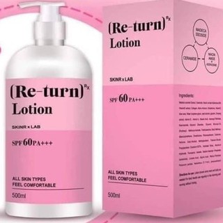 🔺โลชั่น รีเทิร์น Re-Turn Lotion🔺 สุดคุ้มขนาด 500ml