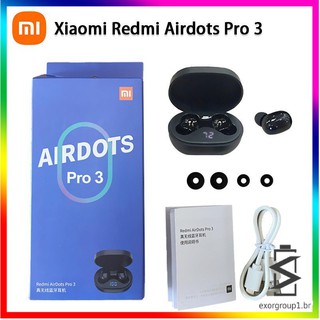 รุ่นใหม่!! ชุดหูฟัง Xiaomi Airdots หูฟัง Redmi Airdots Pro3 หูฟังไร้สาย Bluetooth Stereo bass พร้อมไมโครโฟนจอแสดงผล LED