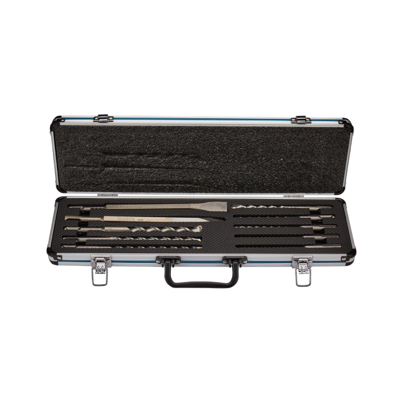 MAKITA D-70904 : ชุดดอกสว่าน และดอกสกัด SDS-PLUS 10 ดอก