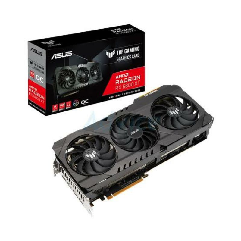 การ์ดจอ Asus Tuf Rx6800 XT OC มือ1 ประกันเต็ม 3ปี