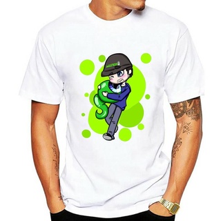 เสื้อยืดพิมพ์ลายแฟชั่น เสื้อยืดแฟชั่น ลาย Jack Septic Eye Green Eye Youtu Bers