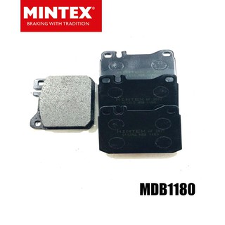 ผ้าเบรกหน้า  (brake pad) เบนซ์ BENZ S-Class W126 280, 380, 420, 500, 560SE/SEL/SL/SEC ปี 1979-1992