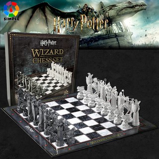 ชุดหมากรุกแฮร์รีพ็อตเตอร์ ( เกมกระดาน ) Harry Potter Wizard Chess Set (Board Game)