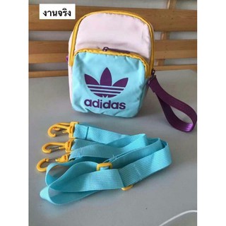 Adidas Originals Mini กระเป้าเป้สะพายหลังสีพาสเทล