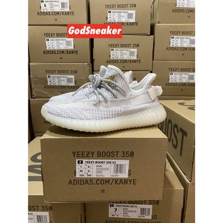 [ พร้อมส่ง ] Yeezy Boost 350 V2 " White Static Reflective " Size 39 - 48 [ H12 ]