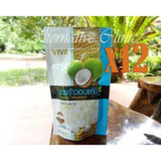 วีวา มะพร้าวอบแห้ง 100กรัม (Viva Coconut Dehydrated 100g) 12 ถุง
Coconut Dehydrated – Viva (100g) 12 sachets #372