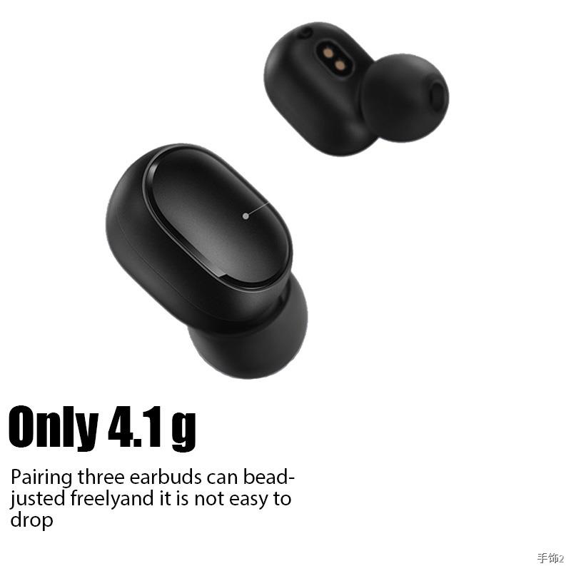 ▦❄☑Hot Xiaomi Redmi Airdots 2 TWS Wireless Earphone Bluetooth AI Control Gaming Headset With Mic Original Xiaomi Airdots