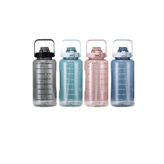 Babysit Clear Water Bottle กระบอกน้ำพลาสติก แบบใส พกพาง่าย ขนาด 2 ลิตร