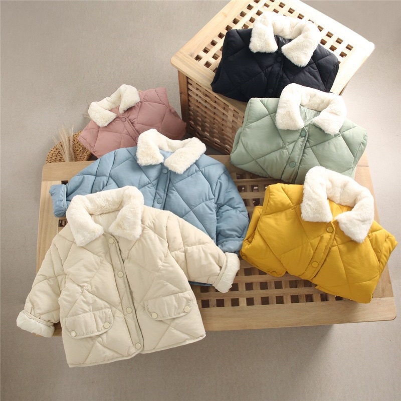 (163) เสื้อกันหนาวเด็ก 1-5ปี ใส่อุ่นๆน่ารักๆ (BD-45) ซับในนิ่มใส่สบาย