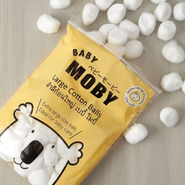 สำลีก้อน Moby ขนาด 100กรัม