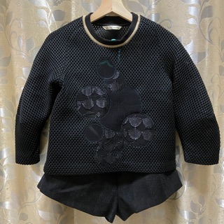 ชุดเซตมิกกี้เม้าผ้าทอ  เสื้อ+กางเกง