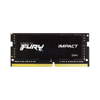 RAM DDR4(2666, NB) 16GB KINGSTON FURY IMPACT (KF426S15IB1/16) แรมสำหรับโน๊ตบุ๊คประกัน LT.