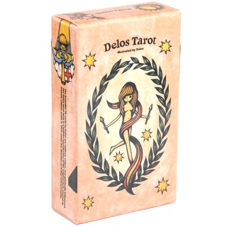 การ์ดเกม Delos Tarot Deck Divination สําหรับทาโรต์