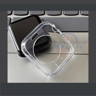 Clear Case For Smart Watch Series 7 6 SE 5 4 3 2 1 Slim Bumper Size 45mm 41mm 44mm 40mm 42mm 38mm Shell Cover