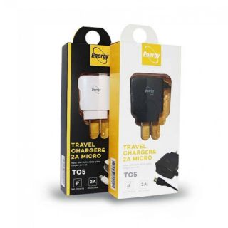 ที่ชาร์จ Travel Charger Micro/1port USB-Energy ชาร์จ รุ่น TC5