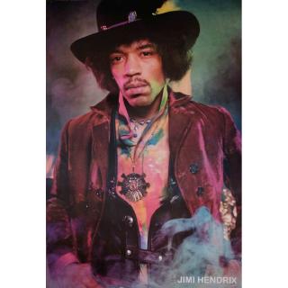 Jimi Hendrix, โปสเตอร์นักร้องต่างประเทศ AM/EU