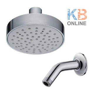 F40010-CHADY หัวฝักบัวก้านแข็ง (พร้อมก้านฝักบัว) Shower Hand 100 mm. 1-Function with shower arm American Standard