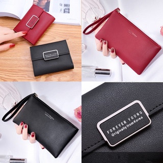 ✨TEARWA Wallet กระเป๋าถือ กระเป๋าเงิน ใบสั้น และใบยาว สวย หนัง PU อย่างดี