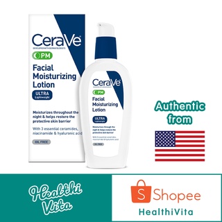 CeraVe PM Facial Moisturizing Lotion 89 ml. ❌ Exp.09/2025