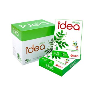 KTS (ศูนย์เครื่องเขียน) (SALE)กระดาษ Idea Green A4 80 gsm.