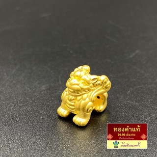 ANGELS_H🧚‍♀️Charm สิงโตปี่เซียะ (Pixiu Lion)ทองคำแท้ 99.9 งานฮ่องกง⛩ 2.53 กรัม