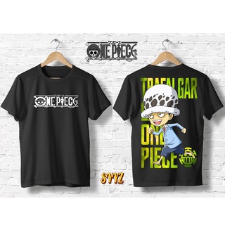 One Piece อะนิเมะเสื้อเชิ้ตคอกลมกีฬา Bootleg เสื้อกีฬากีฬาท็อปส์ซูเสื้อยืด Tees MQu