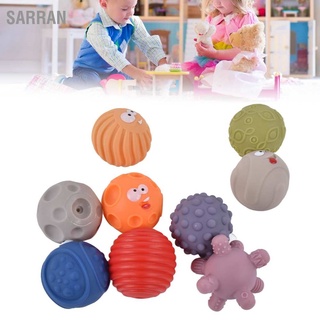 Sarran ลูกบอลบีบ เนื้อนิ่ม สีสดใส ของเล่นสําหรับเด็ก 6 เดือนขึ้นไป 9 ชิ้น ต่อชุด