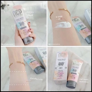 NCP BB Lotion Aura White Sunscreen เอ็นซีพี บีบีโลชั่น กันแดดทาผิวกาย