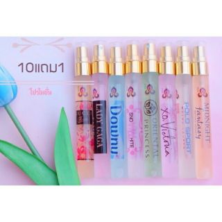 น้ำหอมการบินขนาด 10ml  มีให้เลือก263 กลิ่น10 ขวดแถม1 (สั่งซื้อ 2 ขวดขึ้นไป)