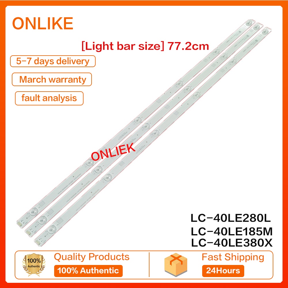 หลอกไฟ BACKLIGHT SHARP 40LE280 LC-40LE280X LC-40LE280M LC-40LE380X LC-40LE185M