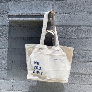 MCRS003 - Mercuris Tote Bag กระเป๋าผ้าดิบ ‘NO BAD DAYS’