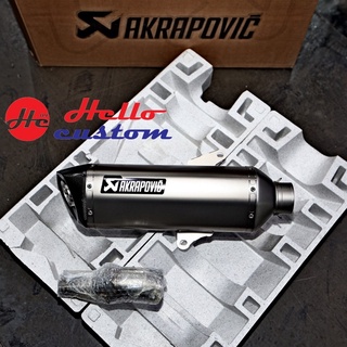 ท่อ Akrapovic titanium slip on แท้ 100% Honda Forza 350