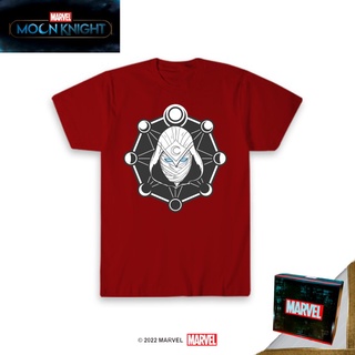 เสื้อยืด พิมพ์ลาย Marvel Moon Knight MMK12 สําหรับผู้ชาย